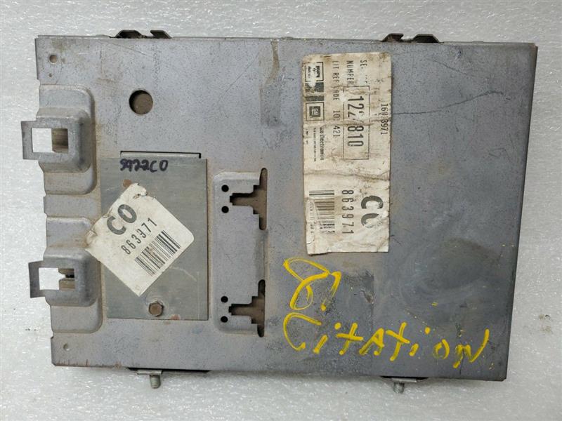 Engine Computer ECM ECU GM 1224810 Fits 1981 Citation