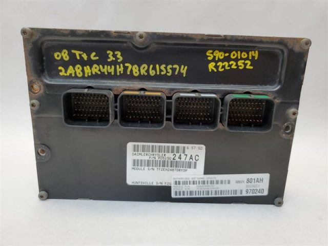 Engine Computer ECM ECU 3.3L Fits 2008-2009 Town & Country