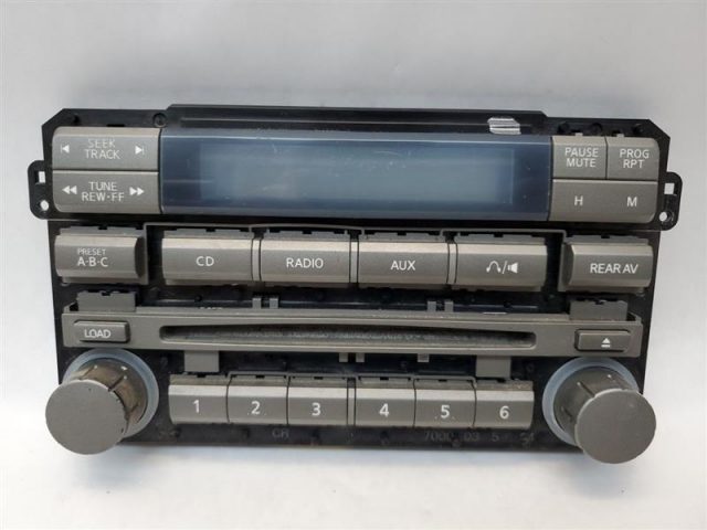Radio Front Control Panel (With Rear DVD System) Fits 2004-2005 Titan