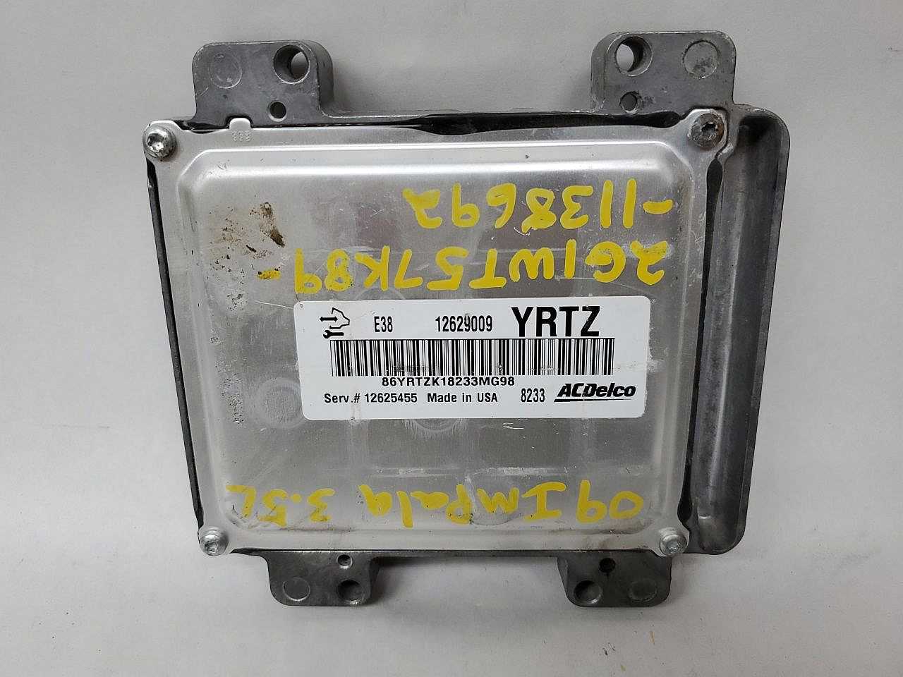 ACDelco 12625455 Engine Computer ECM PCM ECU – 2009 Express – Programmed To VIN