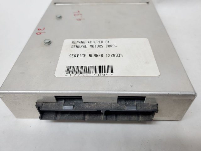 Engine Computer PCM ECM ECU 1228934 Match # 4.3L (Without Chips) Fits 1991-1993 Chevy 1500 Pickup - Image 2