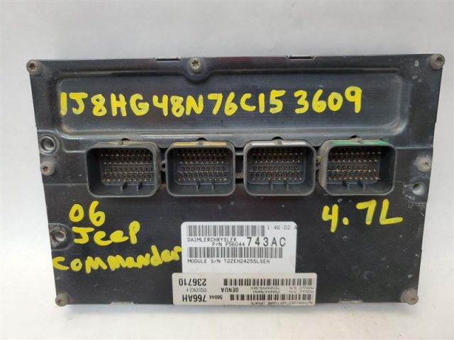 Engine Computer PCM ECM ECU 4.7L With Anti-Theft Security Fits 2006 Commander