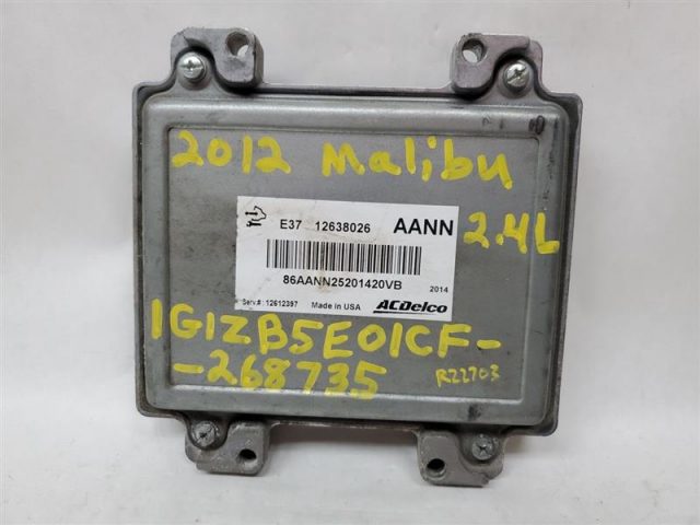 Engine Computer PCM ECM ECU GM 12612397 Programming Required Fits 2007-2012 Malibu - Image 2