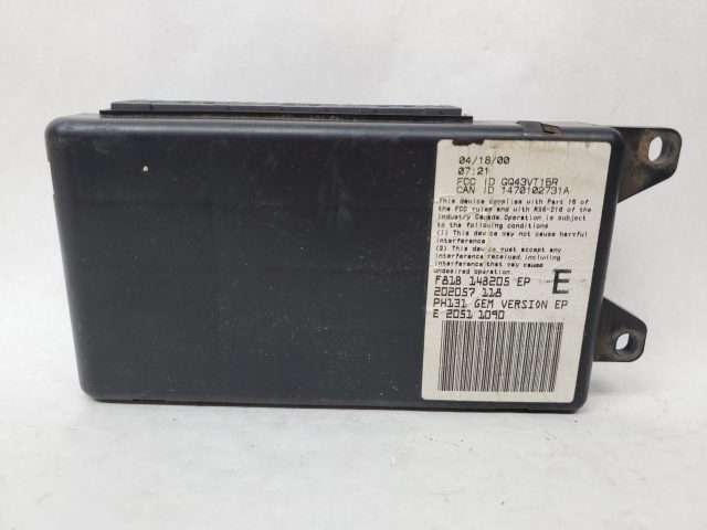 GEM Module Multifunction Control Match Part # Fits 1999-2000 Ford Super Duty - Image 2