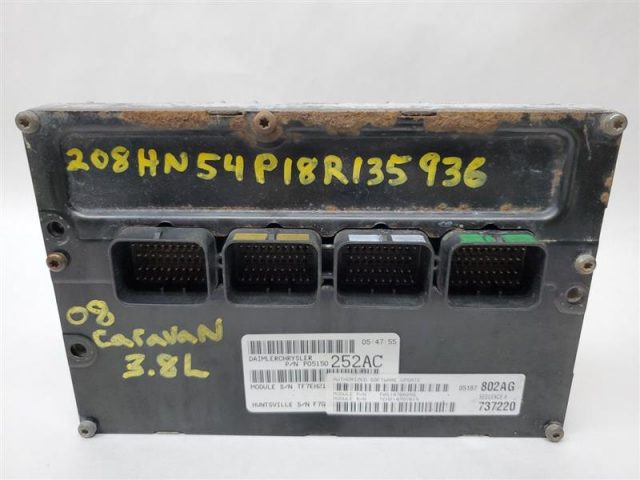 Engine Computer PCM ECM ECU 3.8 Programming Required Seized Bolt Fits 2008-2010 Caravan