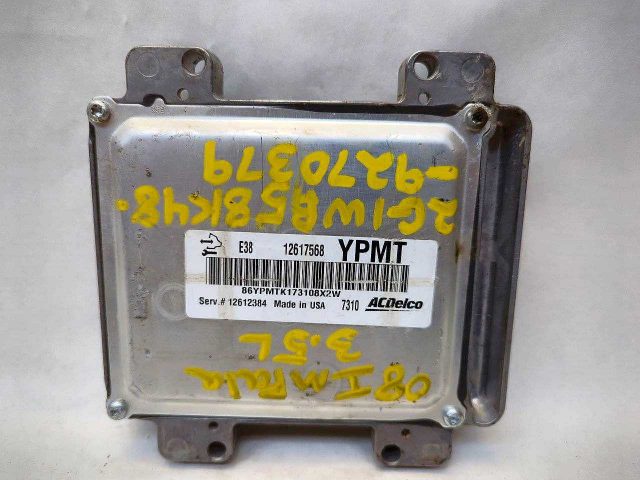 Engine Computer PCM ECM ECU 12612384 Programming Required Fits 2008 Impala - Image 2