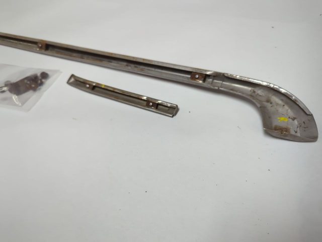 Chrome Trim On Front Of Hood 1976 Corolla - Image 3