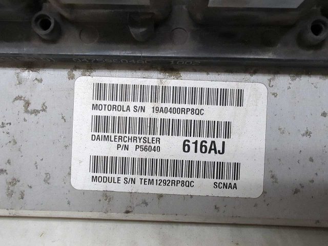 Engine Computer PCM ECM ECU 4.7L 32-Tooth Tone Wheel Fits 02 Durango - Image 3