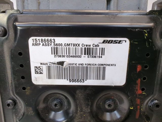 Amplifier Bose Crew Cab Check Part # Fits 2007-2013 Avalanche 1500 - Image 3