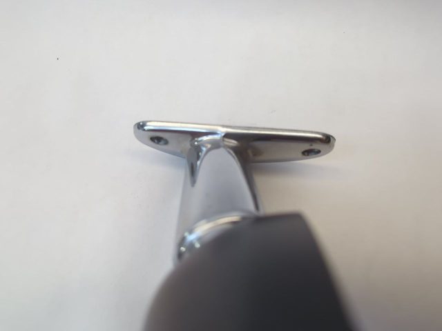 Left Side View Mirror Black Head With Chrome Base Fits 1975-1977 Corolla - Image 5