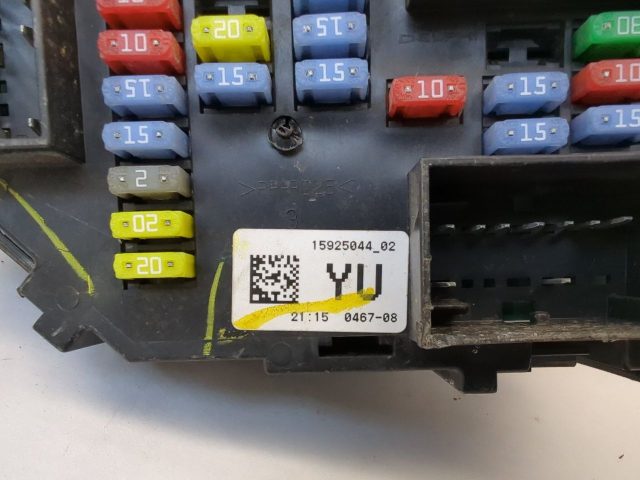 Interior Cabin Fuse Box GM 15925044 Match Part # - Image 5
