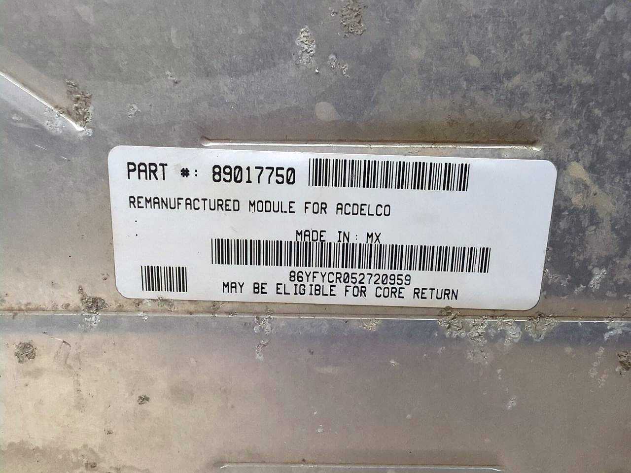 VIN Programmed Engine Computer PCM ECM ECU 89017750 Fits 03-06 Silverado - Image 3