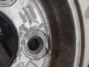 Wheel 15X7 Aluminum Without Center Cap Fits 1994-1995 Mustang