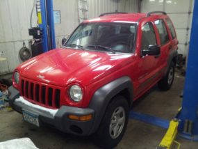 2003 Jeep Liberty Sport (AA0117) Part Out