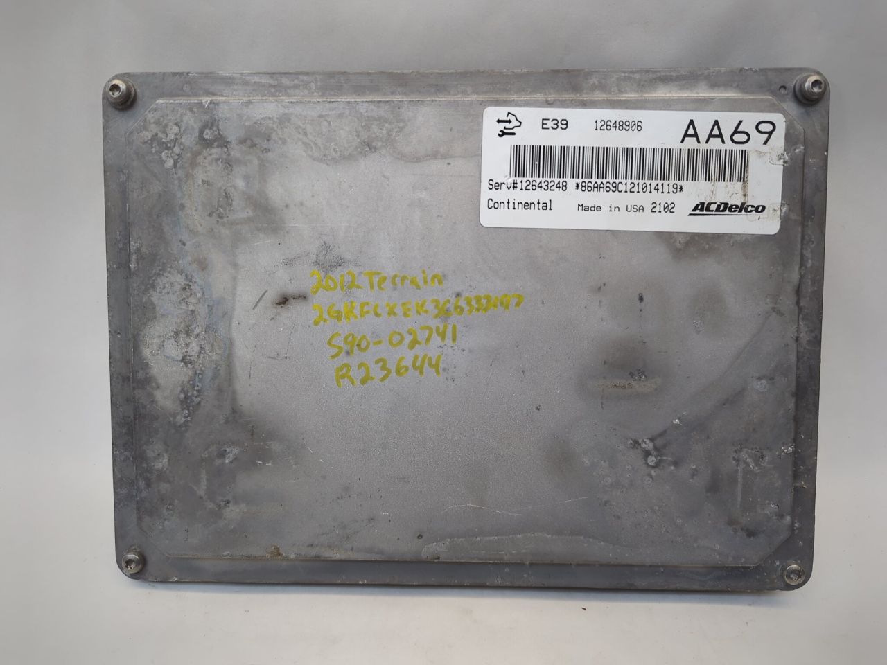Engine Computer PCM ECM ECU 12643248 E39 Programming Required Fits 2012 Terrain