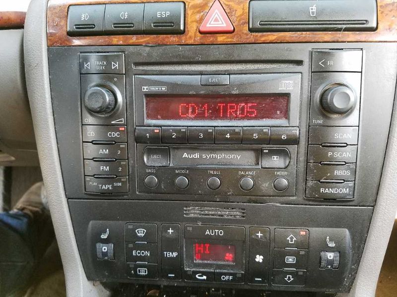 2001 Audi A4 Quattro (AA0221) Part Out