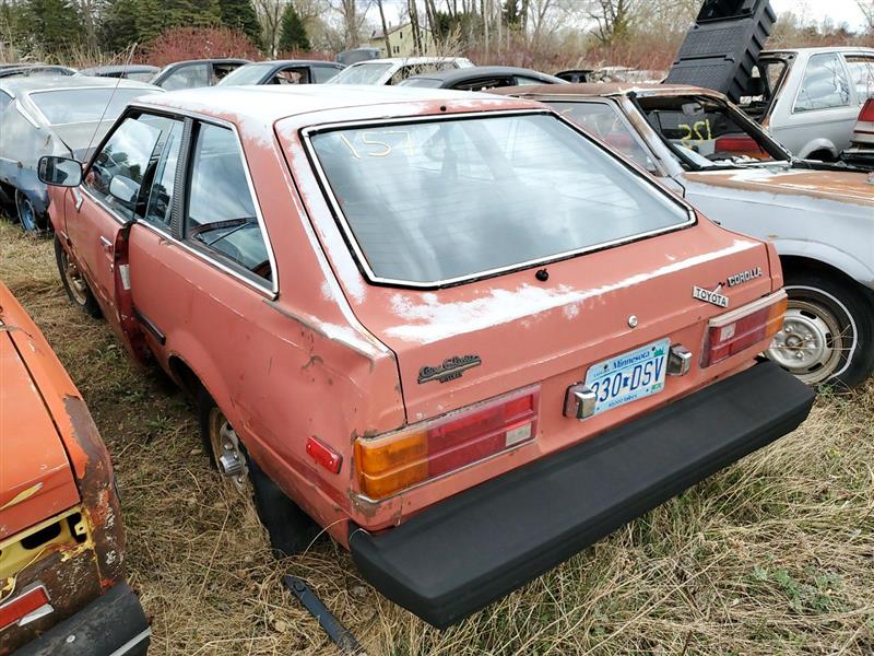 1980 Toyota Corolla (AA0157) Part Out