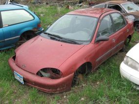 2000 Chevrolet Metro LSi (AA0065) Part Out