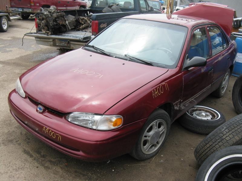 2000 Chevrolet Prizm STD (AA0071) Part Out