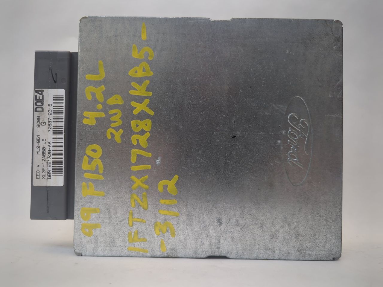 Engine Computer PCM ECM ECU 4.2L Auto 2wd LOW Emissions Match # Fits 1999 Ford F150