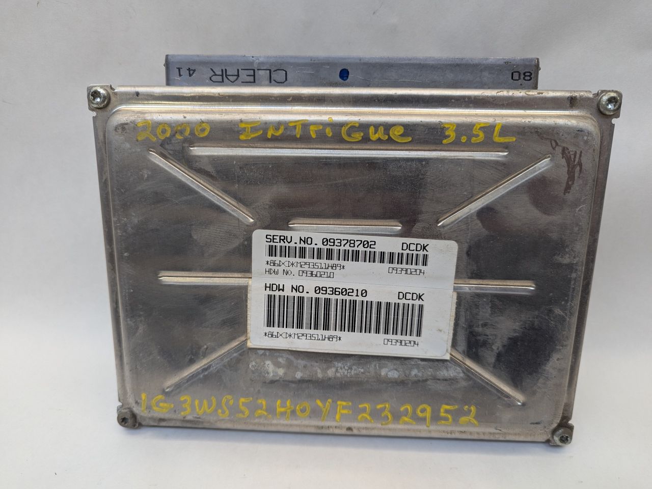 VIN Programmed Engine Computer PCM ECM ECU 9378702 Fits 2000 Intrigue