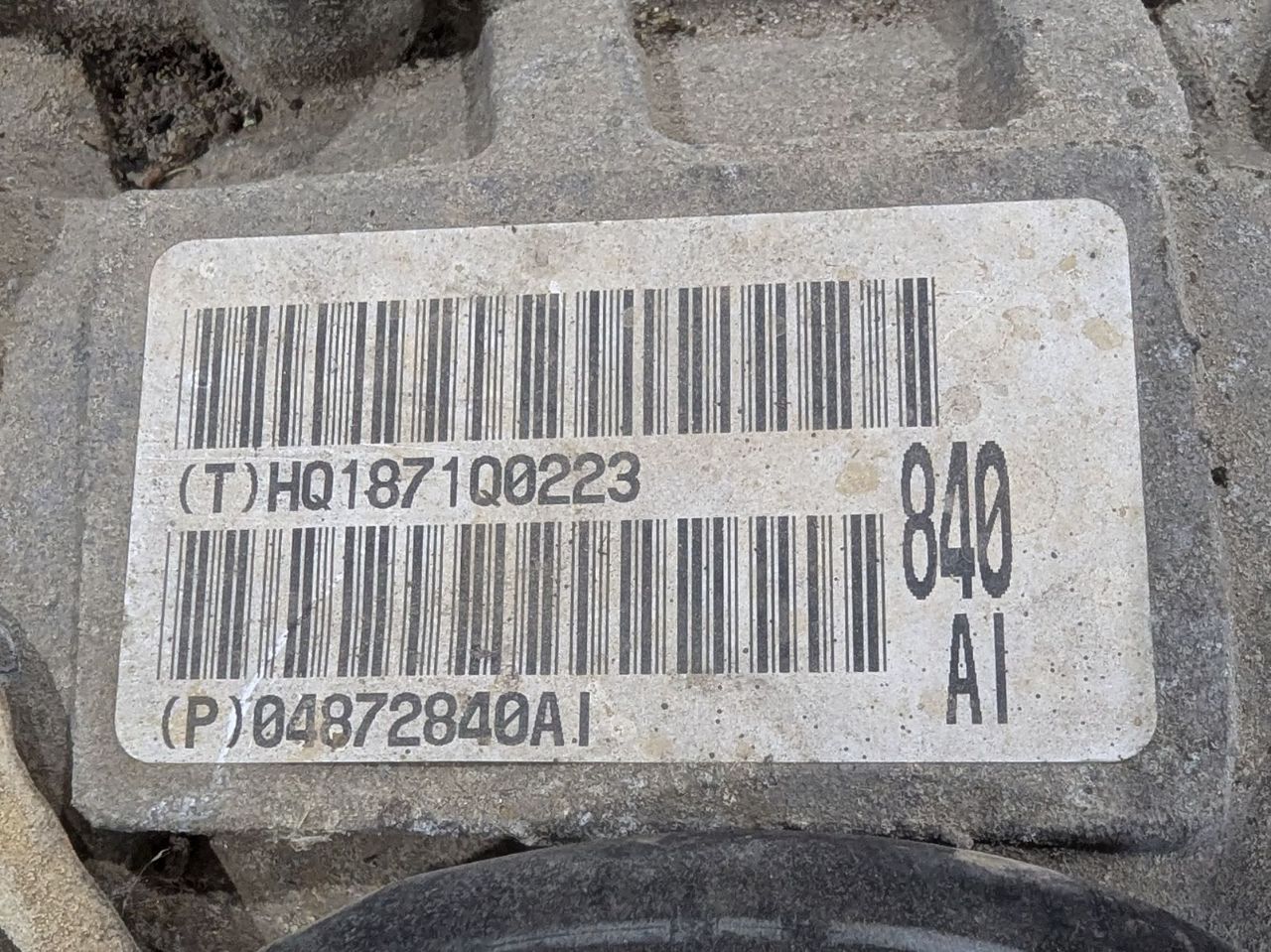 Transmission 2.4L CVT AWD Fits 2011-2017 Patriot