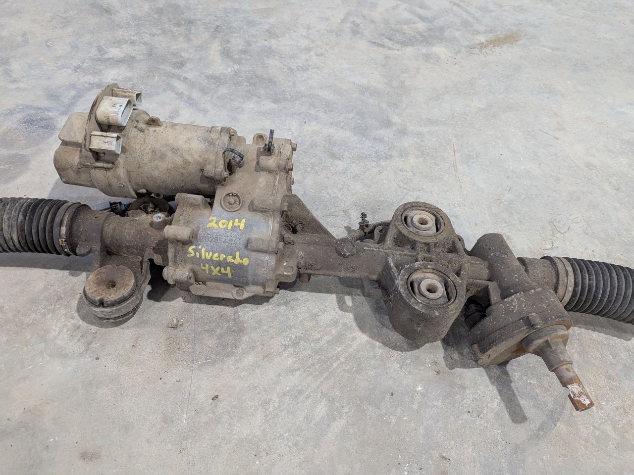 Steering Rack/Sector Electric 4x4 Crew 5'9" Bed Fits 2014-2015 Silverado 1500